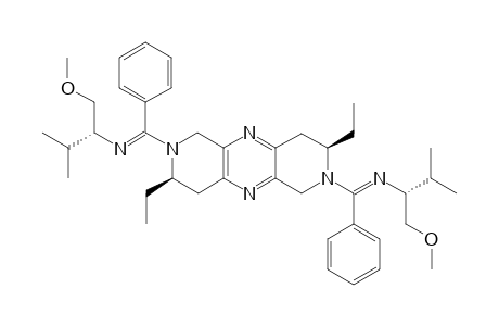 #11A;N-[(1E)-[(3R,8R)-3,8-DIETHYL-7-[(E)-[[(1S)-1-(METHOXYMETHYL)-2-METHYLPROPYL]-IMINO]-(PHENYL)-METHYL]-3,4,6,7,8,9-HEXAHYDRODIPYRIDO-(3,4-B:3',4'-E)-PYRAZIN