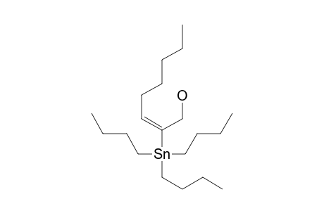 (E)-2-Tributylstannyl-2-octen-1-ol