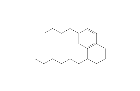 7-Butyl-1-hexyl-1,2,3,4-tetrahydronaphthalene