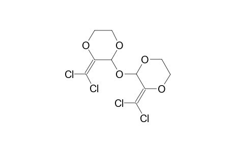 bis[3-(dichloromethylene)-1,4-dioxan-2-yl] ether