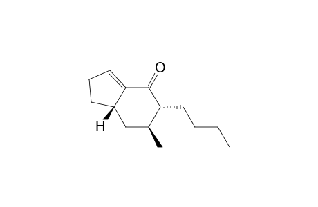 (-)-3-Butyl-4-methylbicylo[4.3.0]non-1(9)-en-2-one