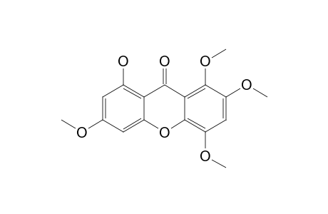 1-Hydroxy-3,5,7,8-tetramethoxyxanthone