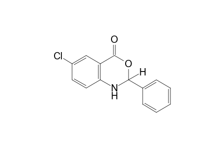 6-chloro-1,2-dihydro-2-phenyl-4H-3,1-benzoxazin-4-one