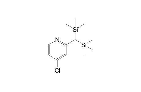 2-(Bis(trimethylsilyl)methyl)-4-chloropyridine