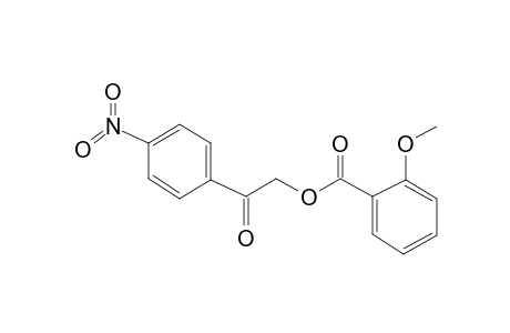 2-Methoxy-benzoic acid 2-(4-nitro-phenyl)-2-oxo-ethyl ester