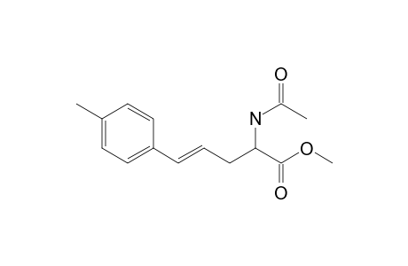 (E)-2-acetamido-5-(4-methylphenyl)-4-pentenoic acid methyl ester