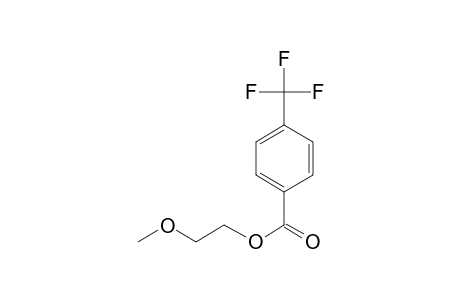 4-Trifluoromethylbenzoic acid, 2-methoxyethyl ester