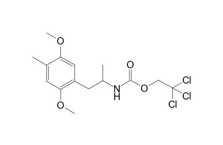 2,2,2-trichloroethyl 1-(2,5-dimethoxy-4-methylphenyl)propan-2-ylcarbamate