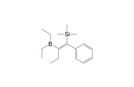 [(E)-2-diethylboranyl-1-phenylbut-1-enyl]-trimethylsilane