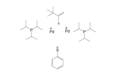 Mu-(Benzolthiolato)-Mu-(2-tert-butylallyl)-bis(triisopropylphosphan)dipalladium(I)