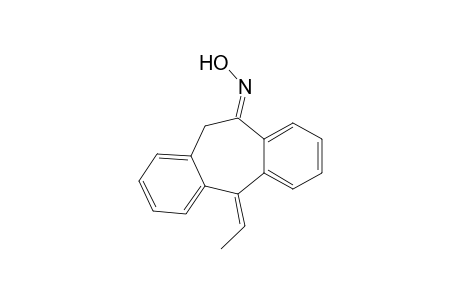 5-Ethylidene-10-hydroximino-10,11-dihydro-5H-dibenzo[a,d]cycloheptene