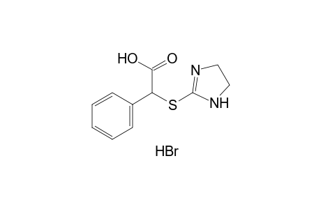 [(2-imidazolin-2-yl)thio]phenylacetic acid, monohydrobromide