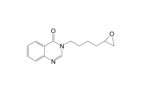 4(3H)-Quinazolinone, 3-(4-oxiranylbutyl)-