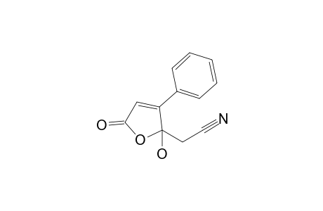 5-Hydroxy-5-cyanomethyl-4-phenyl-2-furanone