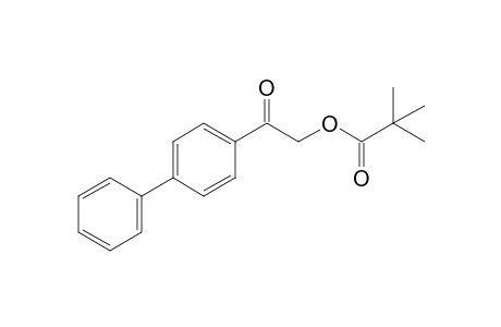 Pivalic acid, ester with 2-hydroxy-4'-phenylacetophenone