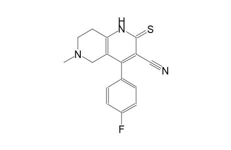 4-(4-Fluorophenyl)-6-methyl-2-sulfanylidene-1,5,7,8-tetrahydro-1,6-naphthyridine-3-carbonitrile