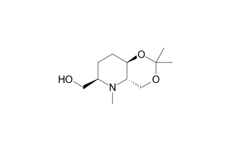 (4aS,8aS)-6-Hydroxymethyl-2,2,5-trimethyl-1,3-dioxa-5-azadecalin