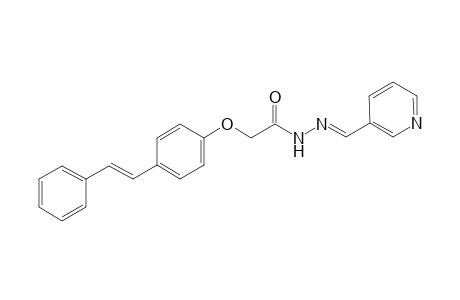 4-{[(3'-Pyridyl)imino)aminocarbonyl]methoxy}stylbene