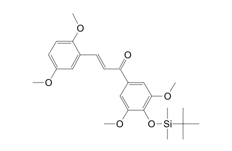 4'-(Tert.-butyldimethylsilyl)oxy-2,3',5,5'-tetramethoxychalcone