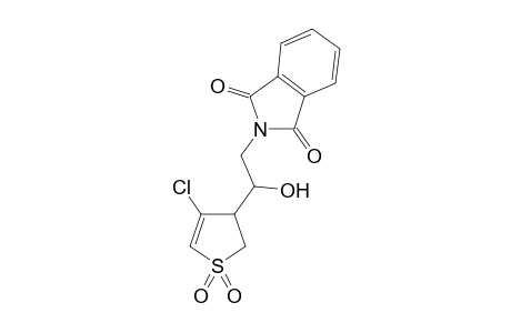 3-Chloro-4-(1-hydroxy-2-phthalimidoethyl)-2-sulfolene