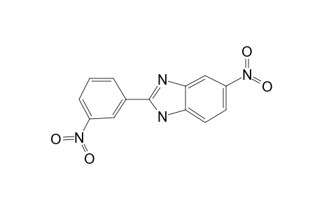 2-(3-Nitrophenyl)-5-nitrobenzimidazole