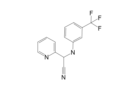 2-(Pyridin-2-yl)-2-(3-(trifluoromethyl)phenylamino)acetonitrile