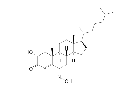 2-ALPHA-HYDROXY-6-(E)-HYDROXIMINO-CHOLEST-4-EN-3-ONE