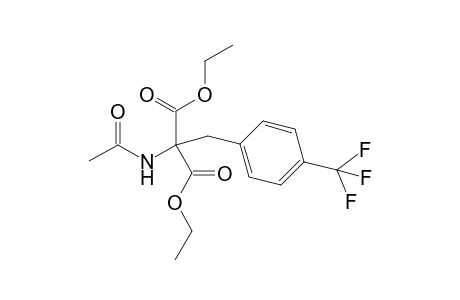 Diethyl .alpha.-acetamodo-.alpha.-(4-trifluoromethylbenzyl)malonate