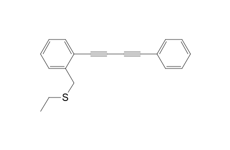 Ethyl(2-(phenylbuta-1,3-diyn-1-yl)benzyl)sulfane