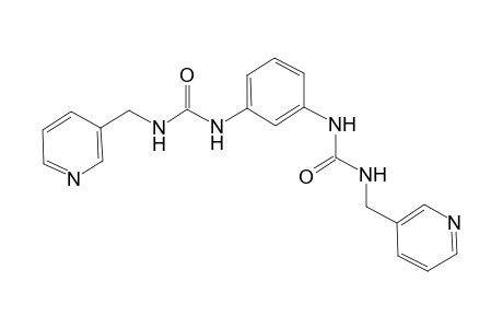 N'-(3-pyridinylmethyl)-N-[3-({[(3-pyridinylmethyl)amino]carbonyl}amino)phenyl]urea