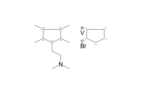 Vanadium bromide, (.eta.-5-cyclopentadienyl)[.eta.-5-(2-dimethylaminoethyl)-tetramethylcyclopentadienyl]-