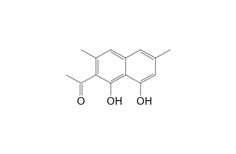 2-ACETYL-1,8-DIHYDROXY-3,6-DIMETHYLNAPHTHALENE