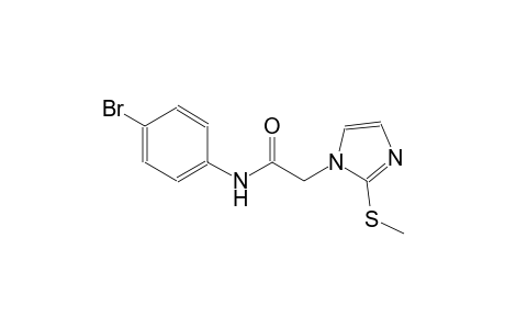 1H-imidazole-1-acetamide, N-(4-bromophenyl)-2-(methylthio)-