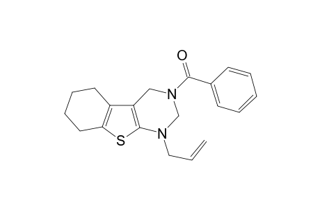 1-Allyl-3-benzoyl-1,2,3,4,5,6,7,8-octahydro[1]benzothieno[2,3-d]pyrimidine
