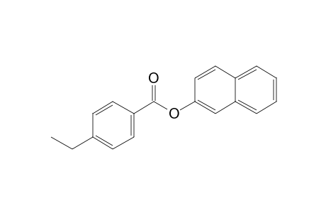 4-Ethylbenzoic acid, 2-naphthyl ester