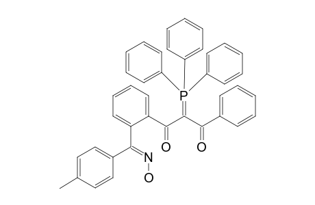 [2-(Benzoylmethylene)triphenylphosphorane] - [o-(4""""-methylphenyl)benzophenone] - oxime