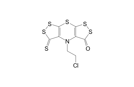 4-(2-Chloroethyl)-3-oxobis[1,2]dithiolo[3,4-b:4',3'-e][1,4]thiazine-5-thione