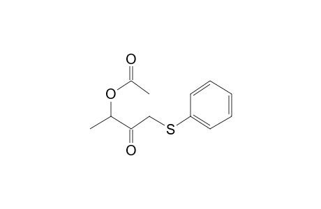 1-Phenylthio-3-acetoxy-2-butanone