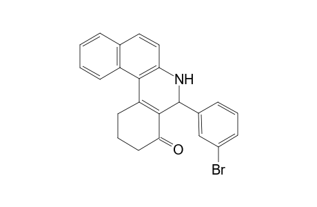 5-(3-Bromophenyl)-2,3,5,6-tetrahydrobenzo[a]phenanthridin-4(1H)-one