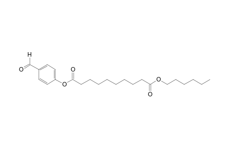 Sebacic acid, 4-formylphenyl hexyl ester