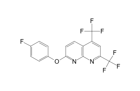 2,4-BIS(TRIFLUOROMETHYL)-7-(p-FLUOROPHENOXY)-1,8-NAPHTHYRIDINE