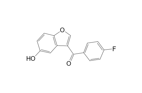 (4-Fluorophenyl)(5-hydroxy-1-benzofuran-3-yl)methanone