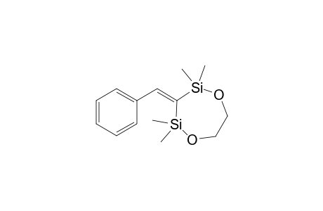 2,2,4,4-Tetramethyl-3-benzylidene-1,5-dioxa-2,4-disilacycloheptan