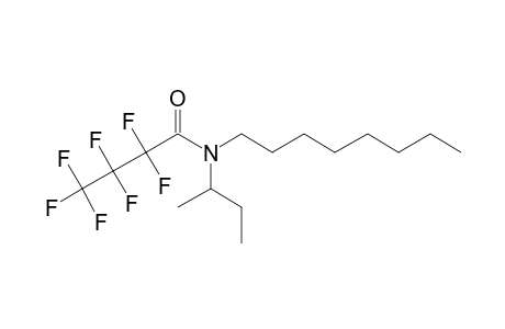 Heptafluorobutyramide, N-(2-butyl)-N-octyl-