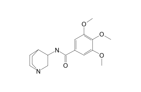 Benzamide, N-(1-azabicyclo[2.2.2]oct-3-yl)-3,4,5-trimethoxy-