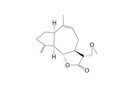 1-alpha-H,5-alpha-H,11-beta-H-GUAI-4(15),9-EN-12,6-alpha-OLIDE,13-METHOXY