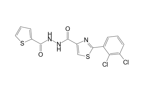 1-{[2-(2,3-dichlorophenyl)-4-thiazolyl]carbonyl}-2-thenoylhydrazine