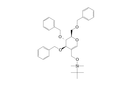 3,4,6-TRI-O-BENZYL-2-TERT.-BUTYL-DIMETHYLSILYL-OXYMETHYL-D-GLUCAL