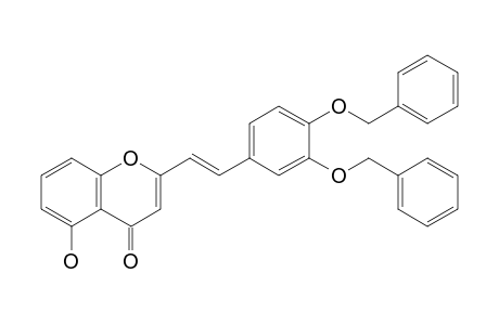 3',4'-Dibenzyloxy-5-hydroxy-2-styrylchromone