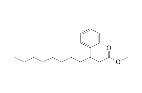 Undecanoic acid, 3-phenyl, methyl ester